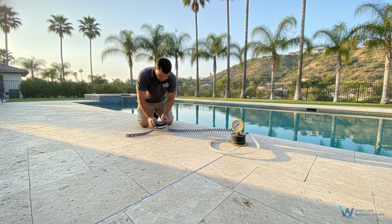 Underground Pool Plumbing Leaks in West Hollywood: Signs, Causes, and How We Find Them Without Digging Up Your Deck